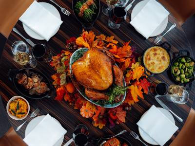 Thanksgiving dinner at Oblix at the Shard