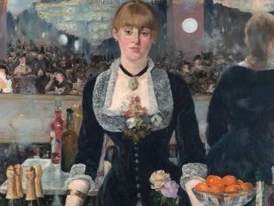 A Bar at the Folies-Bergère painting by Édouard Manet