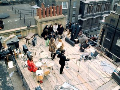 The Beatles rooftop gig from Get Back