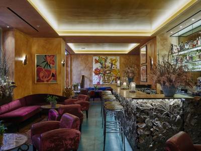 La Goccia Bar at Petersham Nurseries 