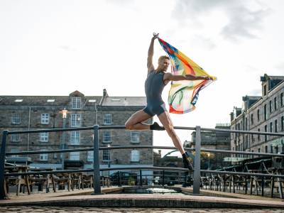 Jerome Anthony Barnes performing at Edinburgh International Festival