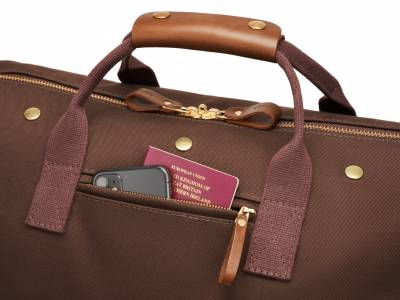 Bennett Winch Commuter Chocolate Holdall