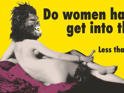 Guerrilla Girls, 1989, Met. Museum