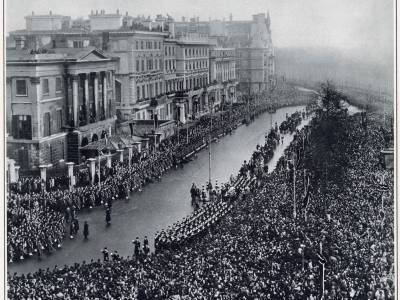 King George's State Funeral 86 years before Queen Elizabeth's State Funeral