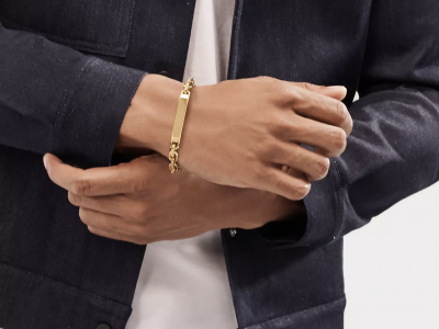 Tiffany Gold I-D Bracelet 