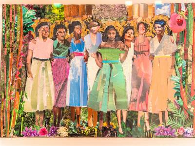 Collage by Michelle Oliver - South Asia Gallery
