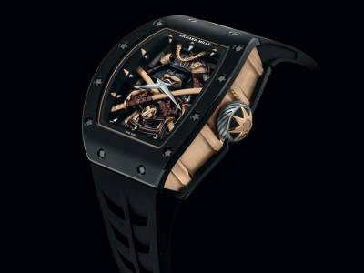 The RM 47 Tourbillon is a favourite of Fernando Alonso, twice Formula 1® world champion and brand partner