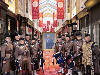 Bollinger and ILN host Coronation celebration at the Burlington Arcade