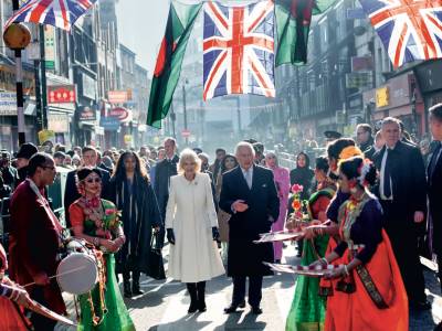 King Charles III with Queen Consort Camilla