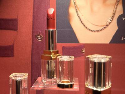 Chanel 31 Le Rouge Lipstick - Launch display