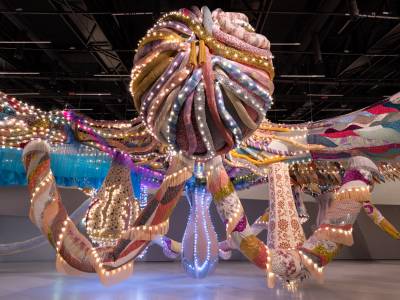 Joana Vasconcelos' Plug-In at MAAT - Valkyrie Octopus