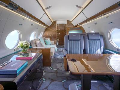 Riva Flexjet new custom cabin design.