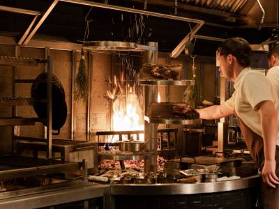 open-fire cooking at IGNI