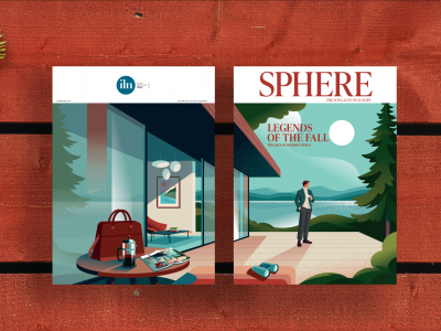 SPHERE autumn issue banner.