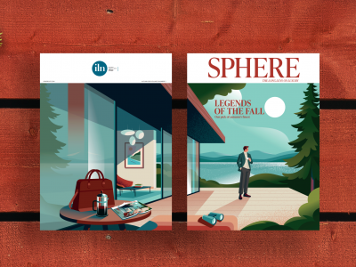 SPHERE autumn issue banner.