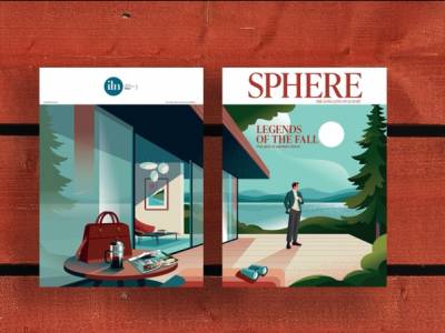 SPHERE autumn issue banner. 