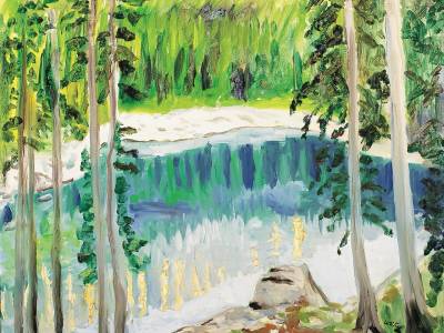 Winston Churchill Lake Carezza