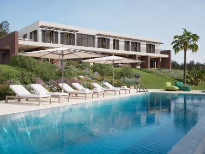 rocco forte villa and pool
