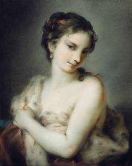 Rosalba Carriera’s Winter (c. 1726) is part of the Venetian show at The Queen’s Gallery © Raad bin Zeid Collection; Rosalba Carriera, Winter (c.1726), Royal Collection Trust/ © Her Majesty Queen Elizabeth II 400647