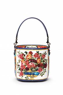 Dolce & Gabbana Glam bucket bag in printed leather, £1,350