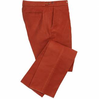 Cordings, Cinnamon moleskin trousers, £110, cordings.co.uk 