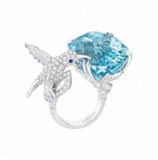 Hopi, the humming bird ring by Boucheron