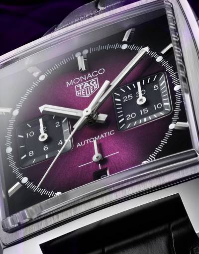 TAG Heuer Monaco Purple Dial Limited Edition 