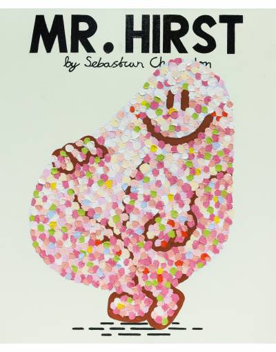 Mr Hirst by Sebastian Chaumeton at Maddox Gallery