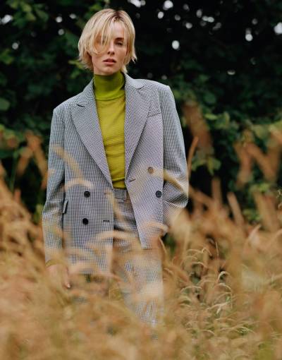 Edie Campbell for Sunspel