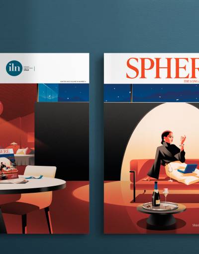 SPHERE winter magazine cover