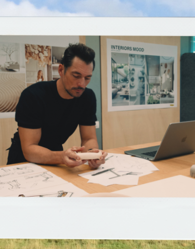 Supermodel David Gandy