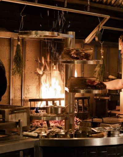 open-fire cooking at IGNI