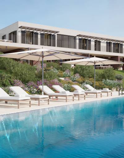 rocco forte villa and pool