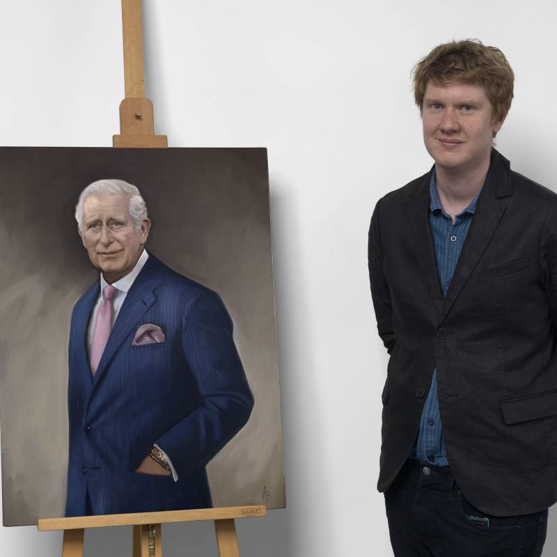 King Charles III by Alastair Barford