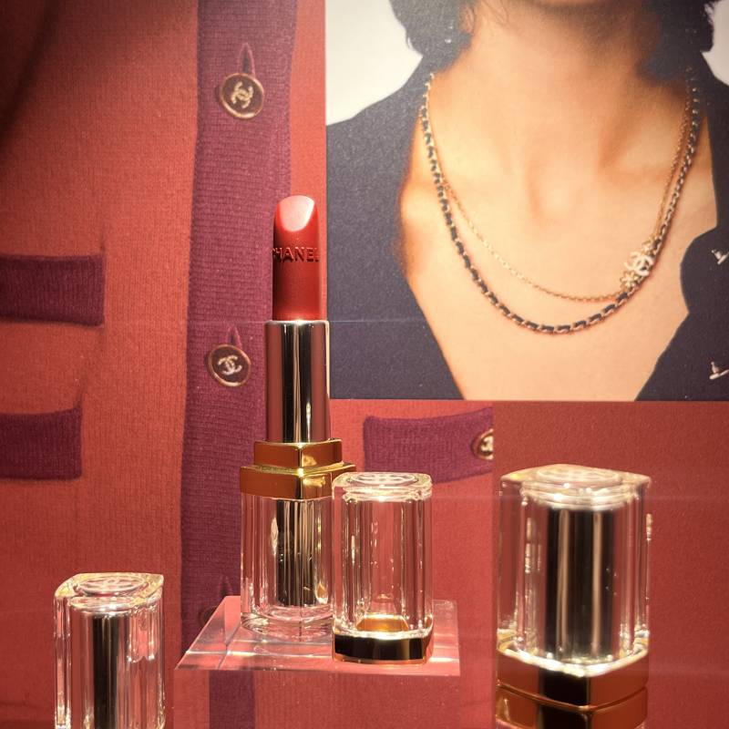 Chanel 31 Le Rouge Lipstick - Launch display