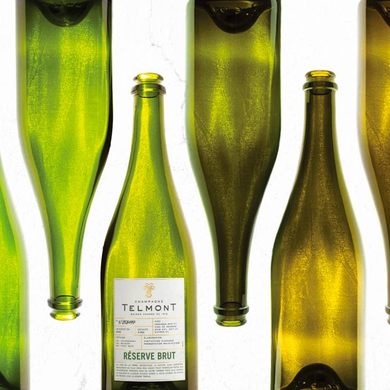 Champagne Telmont Réserve de la Terre, organic Champagne - Telmont Bottles