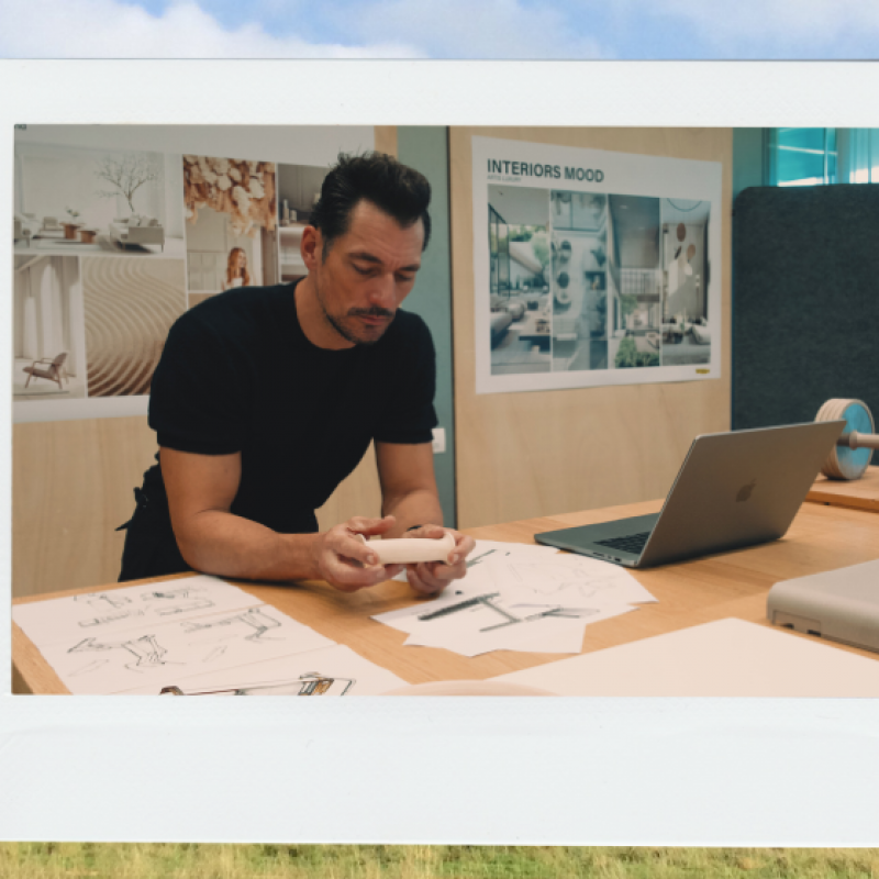 Supermodel David Gandy