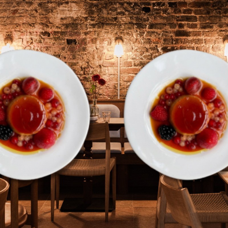 Aaron Potter crème caramel recipe
