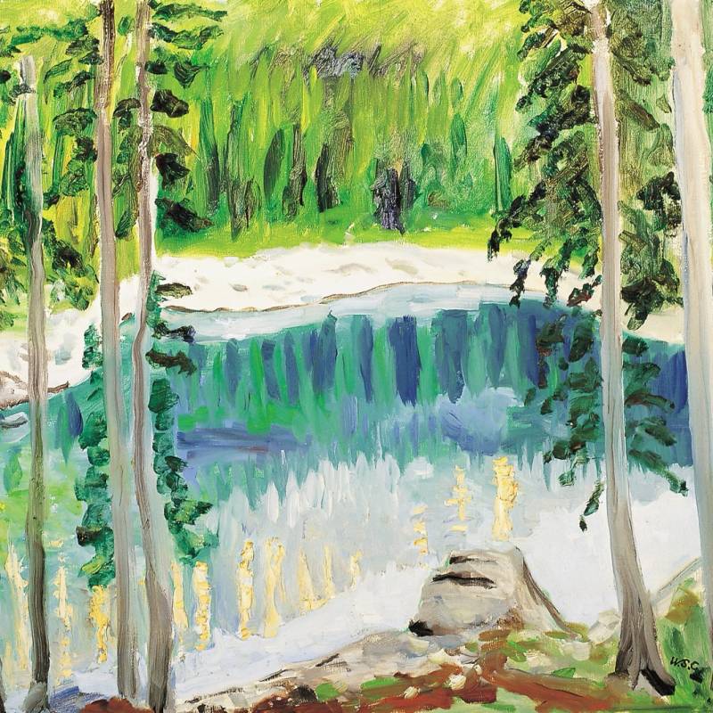 Winston Churchill Lake Carezza