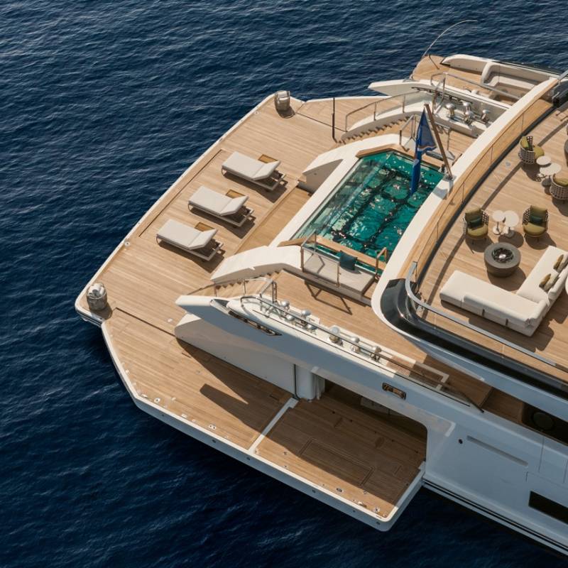 Sanlorenzo Silverfox, Monaco Yacht Show. 