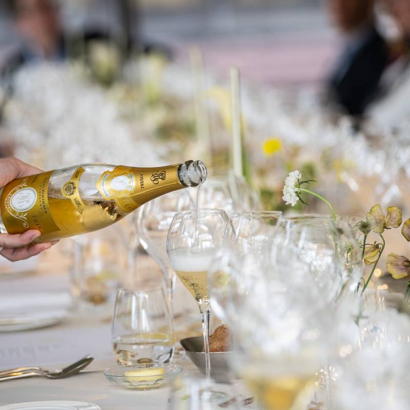 cristal champagne