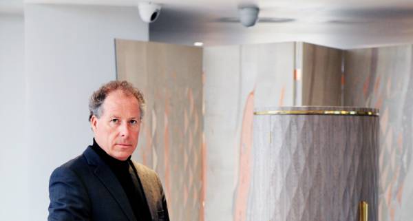 David Linley photographed in his Pimlico Road Store