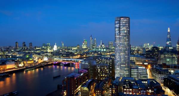 South Bank night view