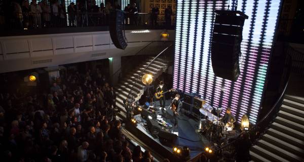 Jake Bugg plays at one of Burberry Accoustic’s regular live events