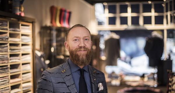 Head of design for Turnbull and Asser - Dean Gomilsek-Cole