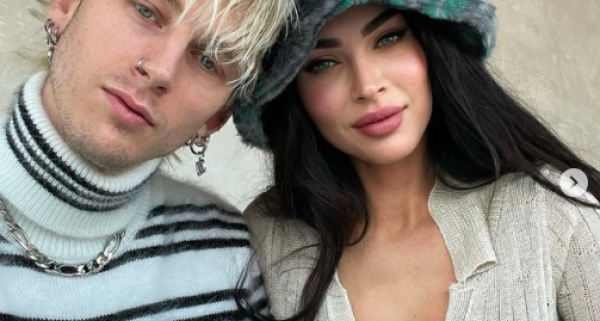 Megan Fox and Machine Gun Kelly in Lake Como