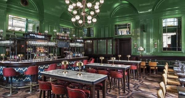 The Wigmore pub at the Langham Hotel