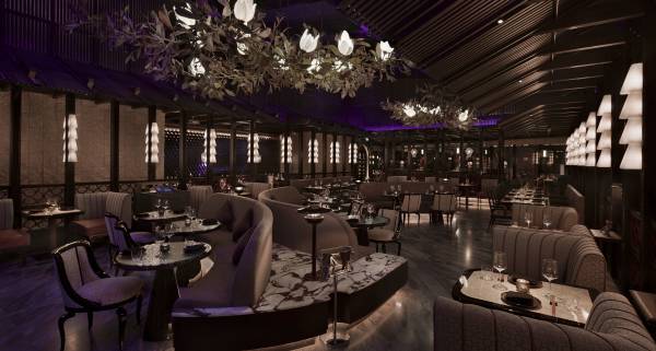 Tattu London restaurant in the Outernet building