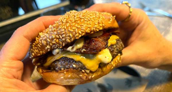 Black bear burger