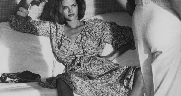 Helmut Newton, Model Lisa taylor in Saint-Tropez, 1975, Vogue